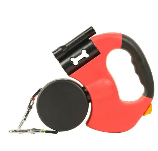 Retractable Double Dog Leash