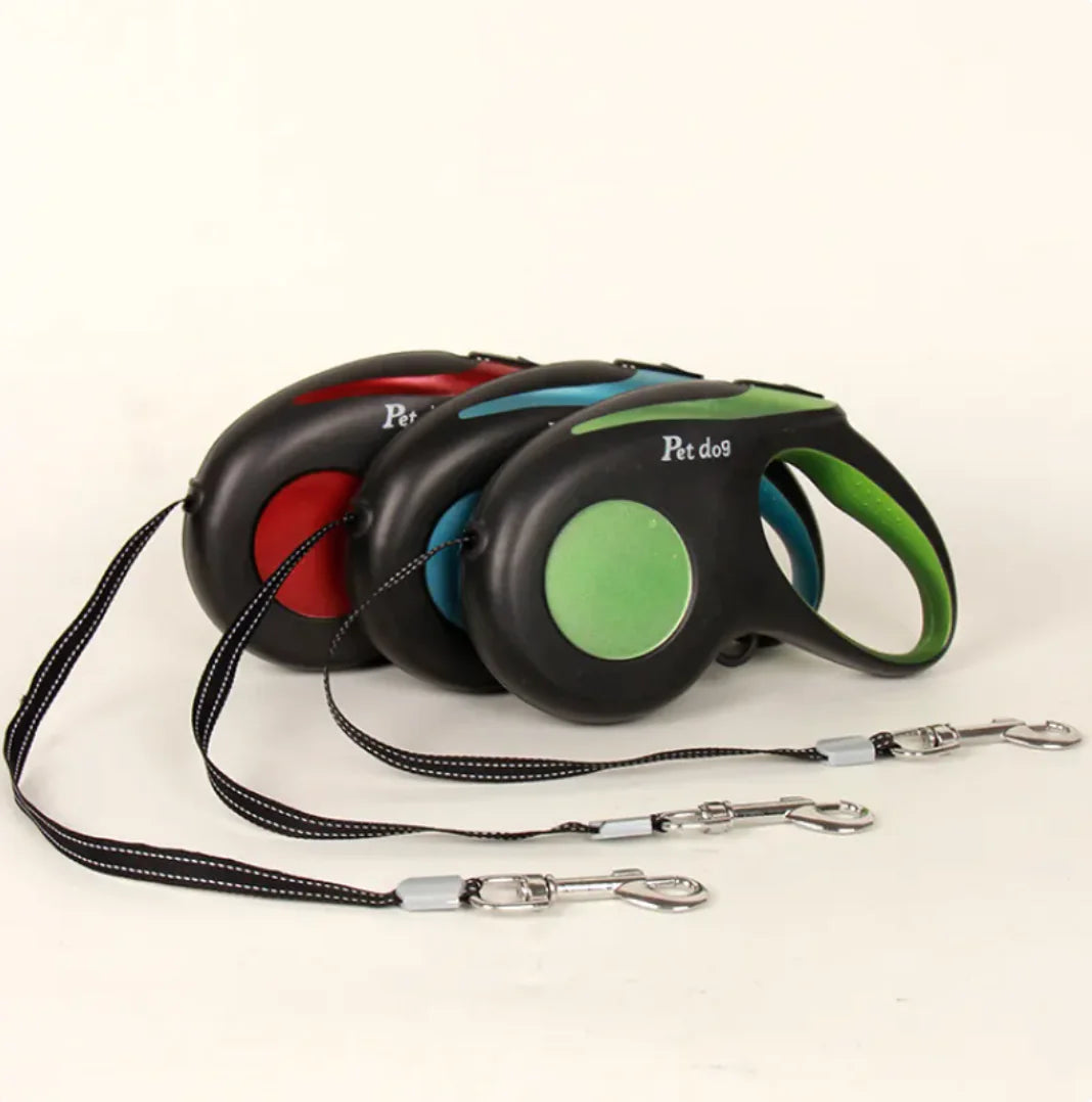 New Classic Retractable Tape Leash, Black