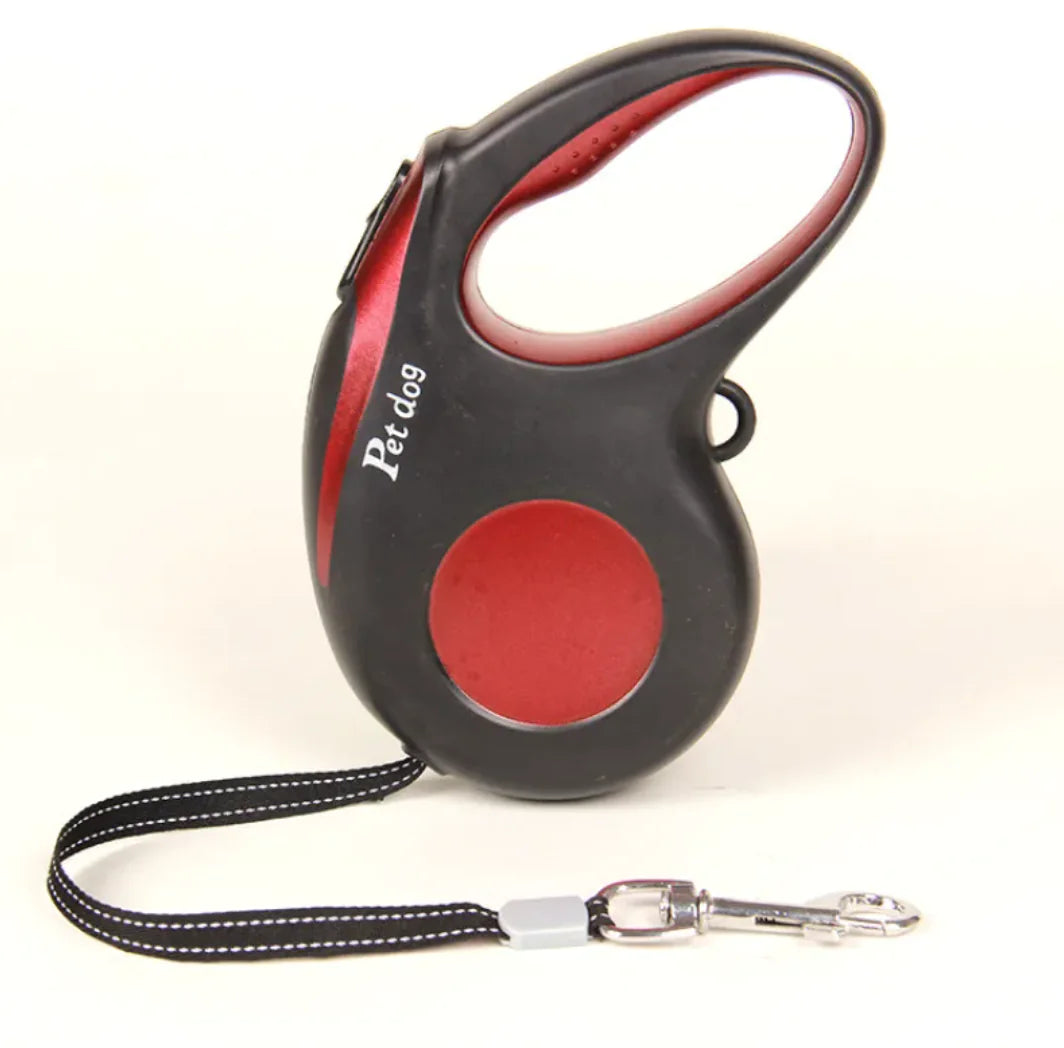New Classic Retractable Tape Leash, Black