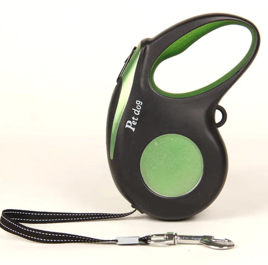 New Classic Retractable Tape Leash, Black